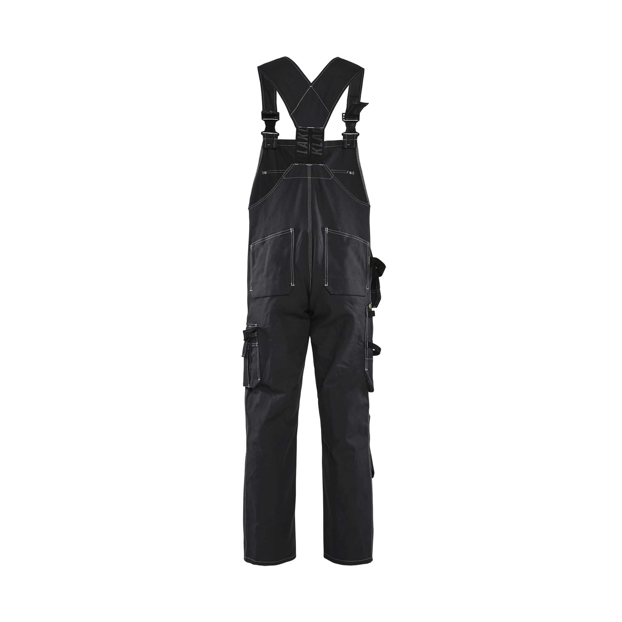 BLAKLADER 26001370 Bib Overalls Work Bib Trousers Men - 100% Cotton